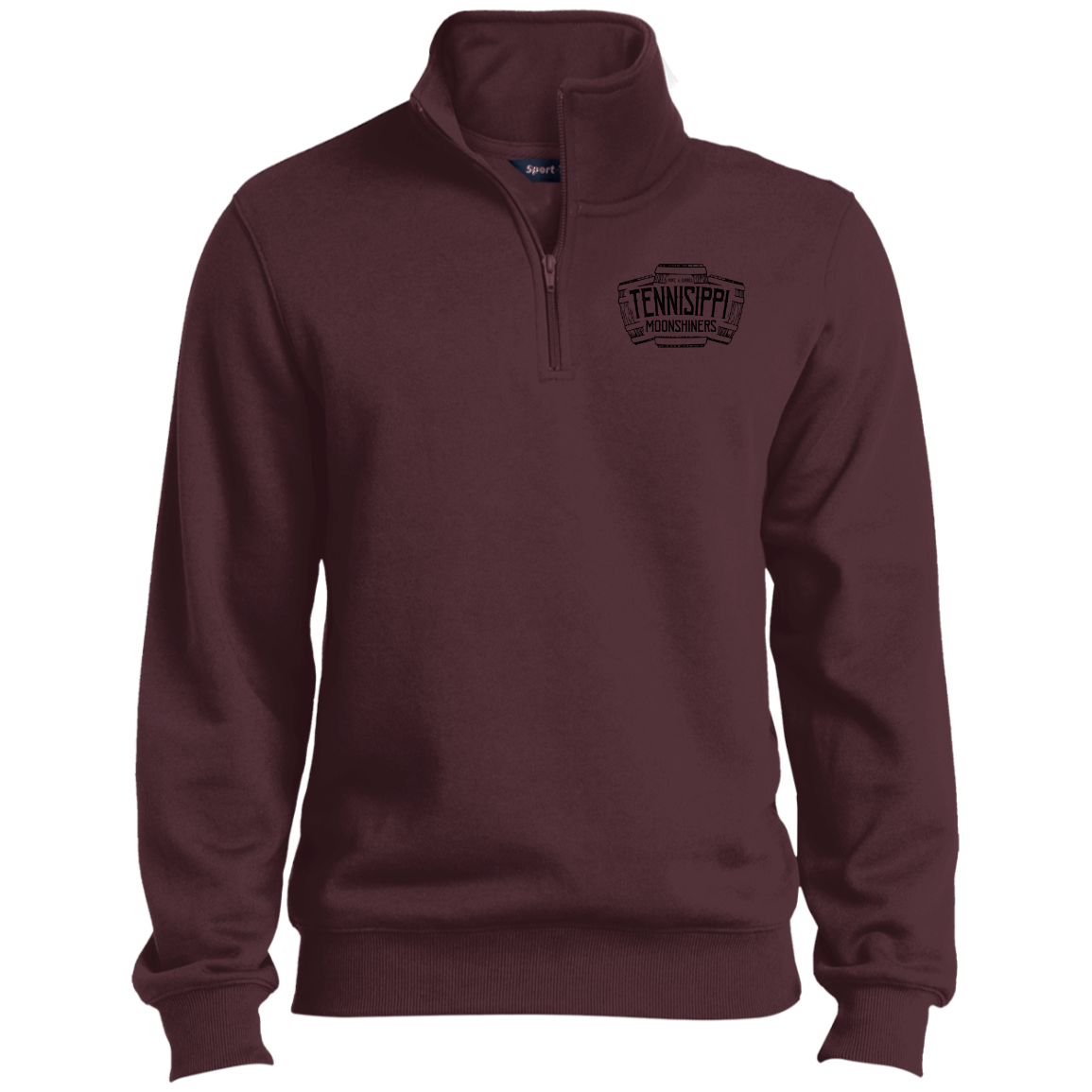 Tennisippi Moonshiners 1/4 Zip Sweatshirt