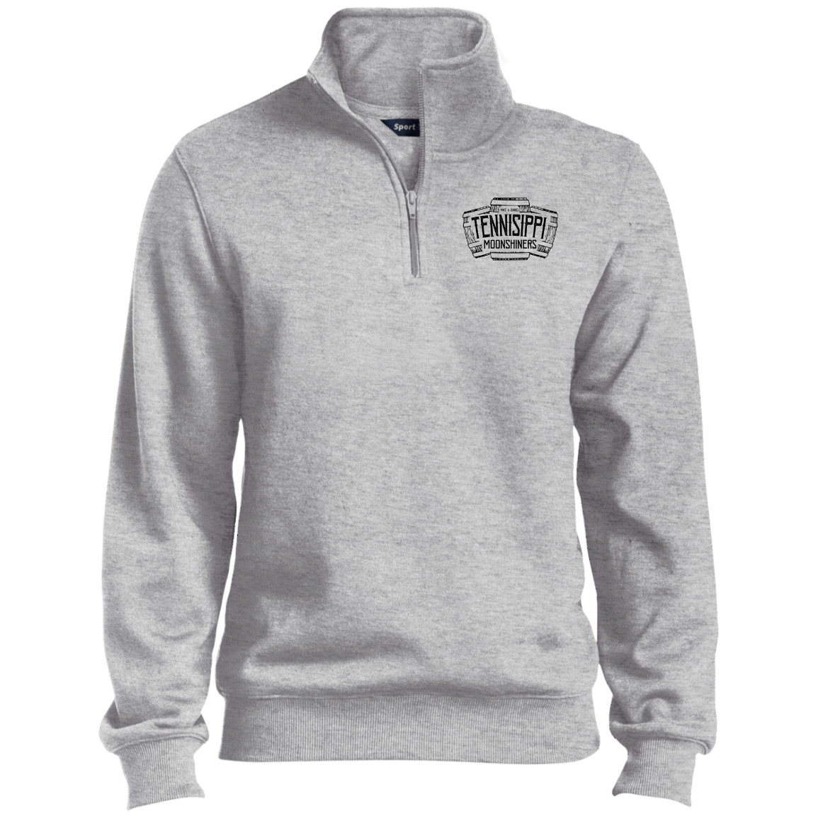 Tennisippi Moonshiners 1/4 Zip Sweatshirt