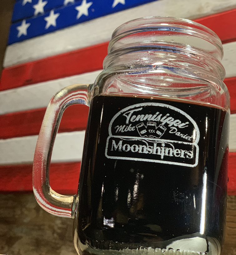 Mason mug drinking glass